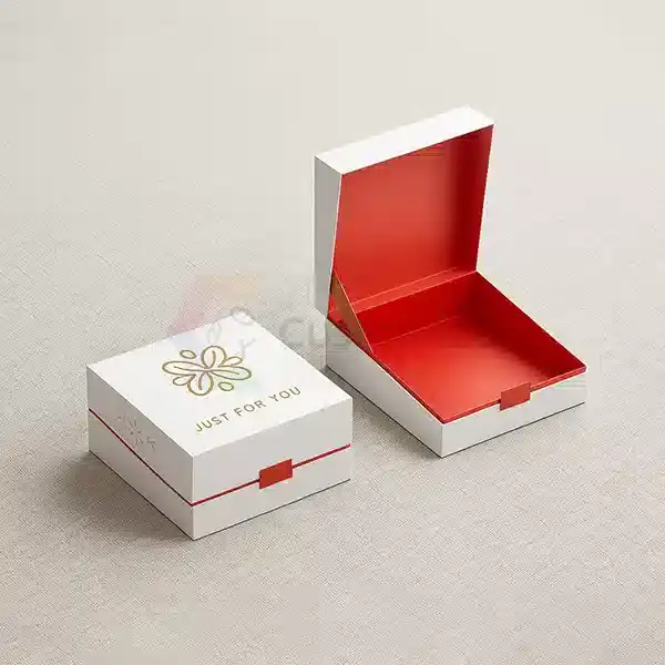 white rigid gift boxes